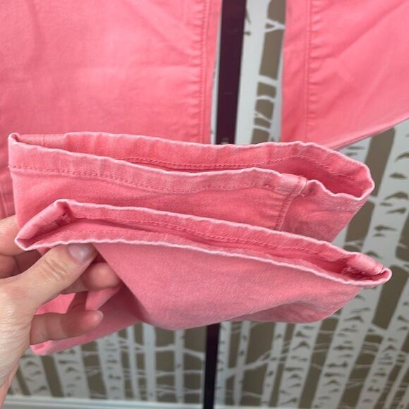 Ann Taylor LOFT Modern Straight Coral Jeans sz 26/2 - Picture 5 of 10